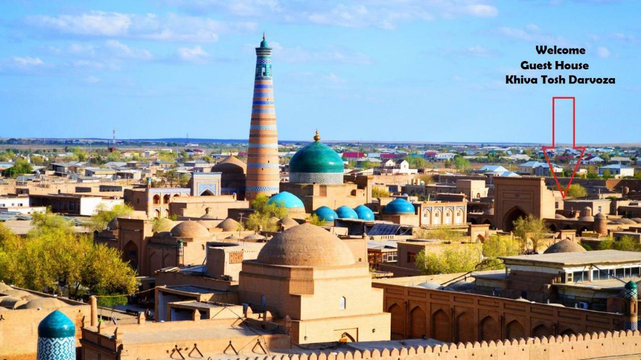 Khiva Tosh Darvoza & Trip Service Zewnętrze zdjęcie